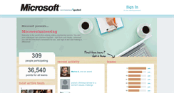 Desktop Screenshot of microsoft.sparked.com